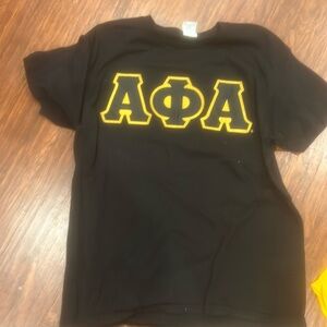 Black Alpha Phi Alpha Tee-Shirt *NEVER WORN*